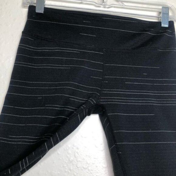 Fila Womens Leggings Size S Workout Activewear Gym Pull On Full Length Striped - Picture 5 of 6